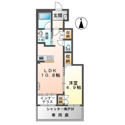愛知県一宮市丹陽町重吉字西高代 尾張一宮駅 1LDK アパート 賃貸物件詳細