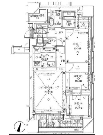東京都中央区新川２ 八丁堀駅 3LDK マンション 賃貸物件詳細