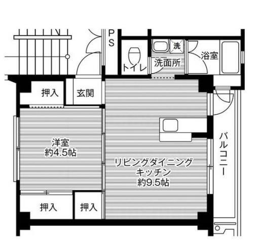 岡山県笠岡市緑町 笠岡駅 1LDK マンション 賃貸物件詳細