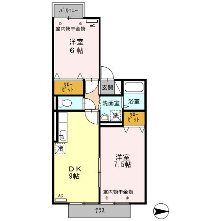 石川県金沢市駅西本町１ 金沢駅 2DK アパート 賃貸物件詳細
