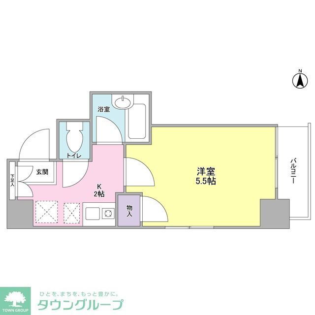 東京都小平市花小金井南町１ 花小金井駅 1K マンション 賃貸物件詳細