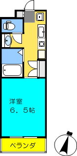 メゾン令和 2階 1K 賃貸物件詳細