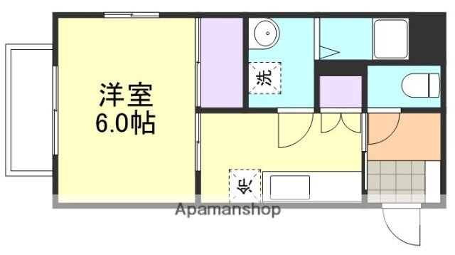 岡山県倉敷市阿知２ 倉敷市駅 1K マンション 賃貸物件詳細