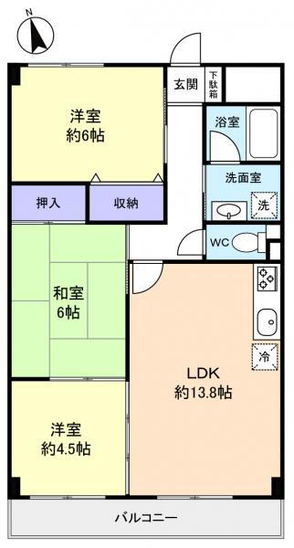 千葉県佐倉市上座 ユーカリが丘駅 3LDK マンション 賃貸物件詳細