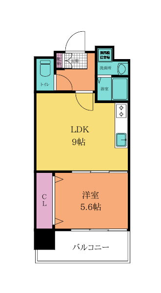 福岡県北九州市小倉北区竪町１ 西小倉駅 1LDK マンション 賃貸物件詳細