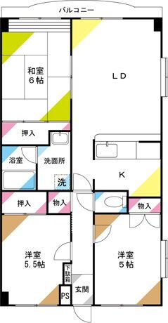 埼玉県さいたま市北区宮原町３ 宮原駅 3LDK マンション 賃貸物件詳細