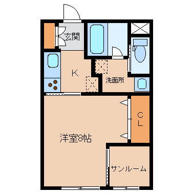 ヒルズ杉原 1階 1K 賃貸物件詳細