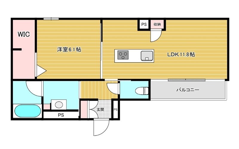 埼玉県さいたま市大宮区桜木町４ 大宮駅 1LDK マンション 賃貸物件詳細