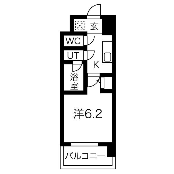 大阪府大阪市浪速区稲荷２ 桜川駅 1K マンション 賃貸物件詳細