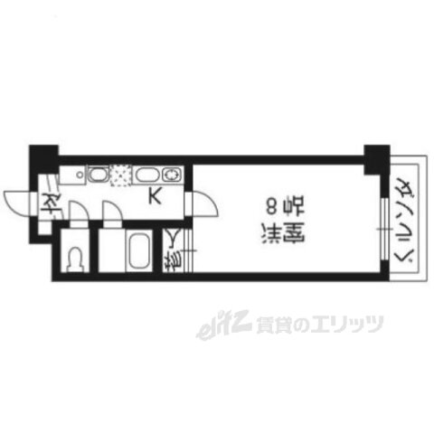京都府城陽市寺田袋尻 城陽駅 1K マンション 賃貸物件詳細