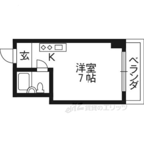 ジョイ末松 5階 ワンルーム 賃貸物件詳細