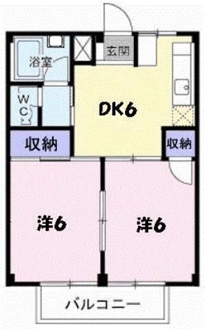 香川県綾歌郡宇多津町新開 宇多津駅 2DK アパート 賃貸物件詳細