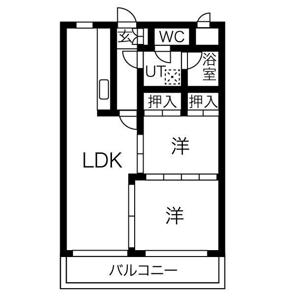 愛知県名古屋市天白区植田南２ 植田駅 2LDK マンション 賃貸物件詳細