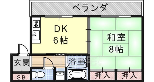 兵庫県尼崎市潮江３ 尼崎駅 1DK マンション 賃貸物件詳細