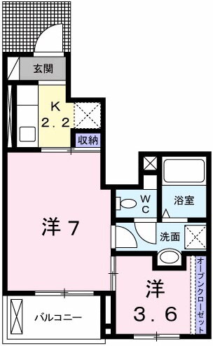 兵庫県姫路市苫編 英賀保駅 1SK アパート 賃貸物件詳細