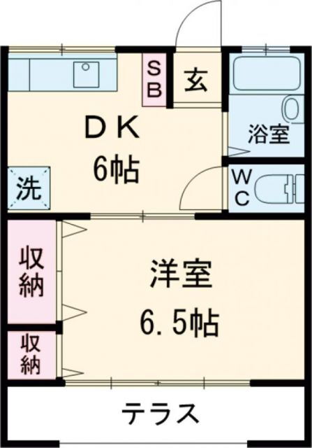 東京都小金井市本町５ 武蔵小金井駅 1DK アパート 賃貸物件詳細