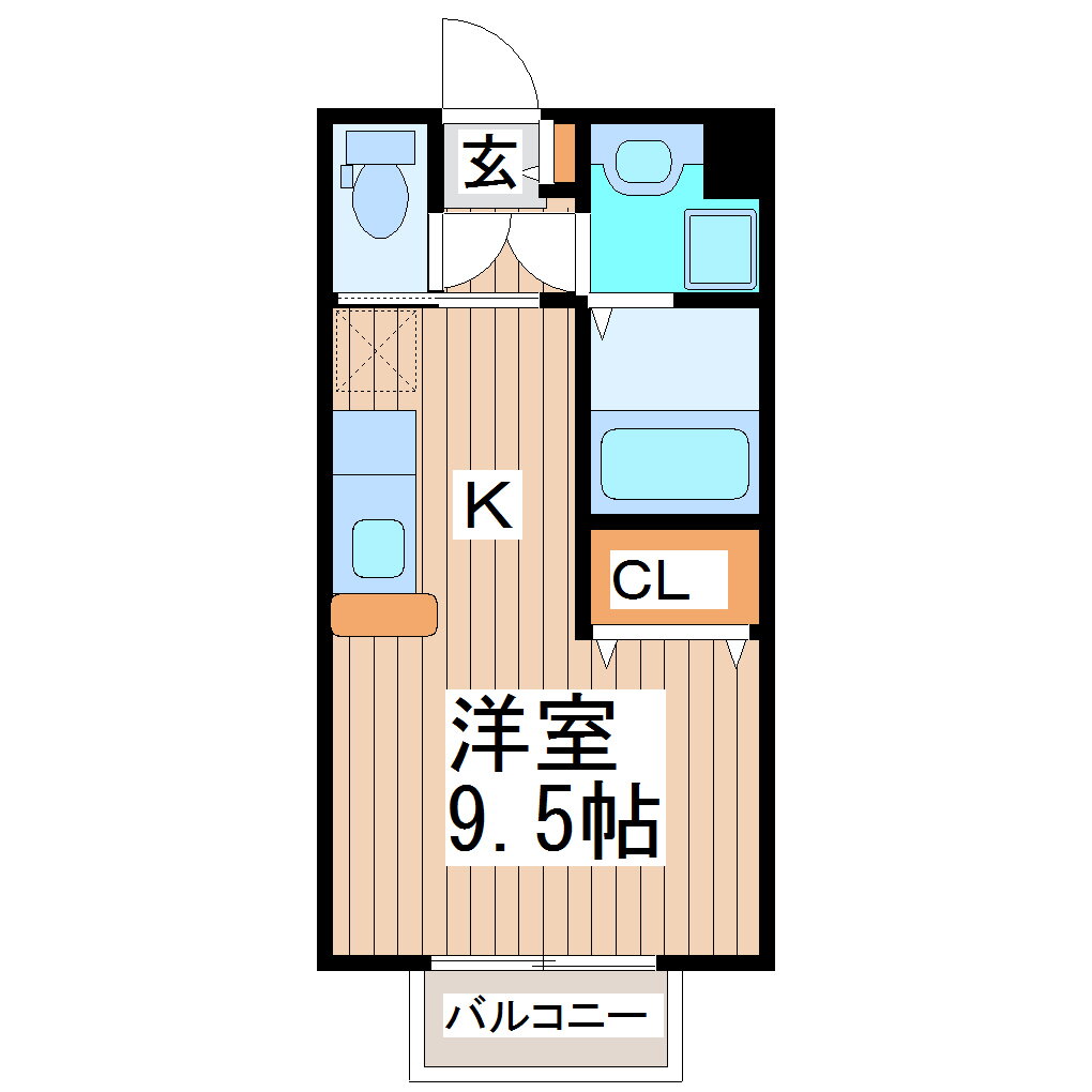 宮城県仙台市宮城野区大梶 陸前原ノ町駅 ワンルーム アパート 賃貸物件詳細