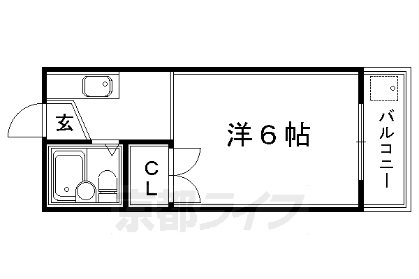 京都府京都市中京区西大黒町 二条城前駅 1K マンション 賃貸物件詳細