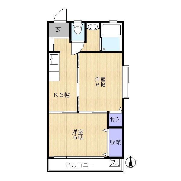 東京都足立区西保木間２ 竹ノ塚駅 2K マンション 賃貸物件詳細