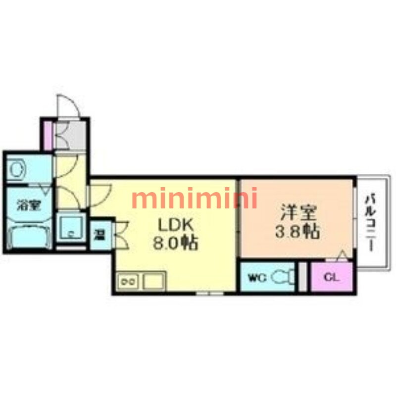 大阪府大阪市東淀川区北江口４ 井高野駅 1LDK アパート 賃貸物件詳細