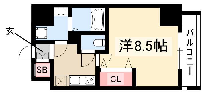 愛知県名古屋市東区泉３ 高岳駅 1K マンション 賃貸物件詳細