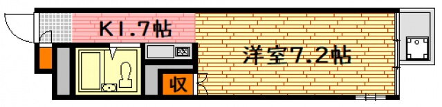 広島県大竹市西栄１ 大竹駅 1K マンション 賃貸物件詳細