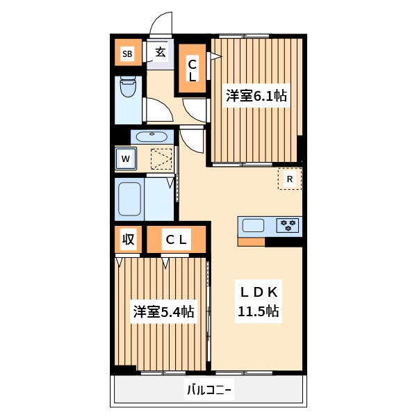 神奈川県相模原市中央区相模原５ 相模原駅 2LDK アパート 賃貸物件詳細