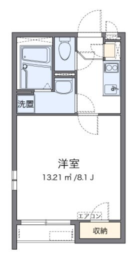 神奈川県川崎市宮前区犬蔵１ 鷺沼駅 1K アパート 賃貸物件詳細