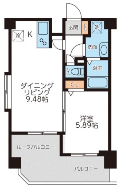 メゾン西馬込 5階 1LDK 賃貸物件詳細