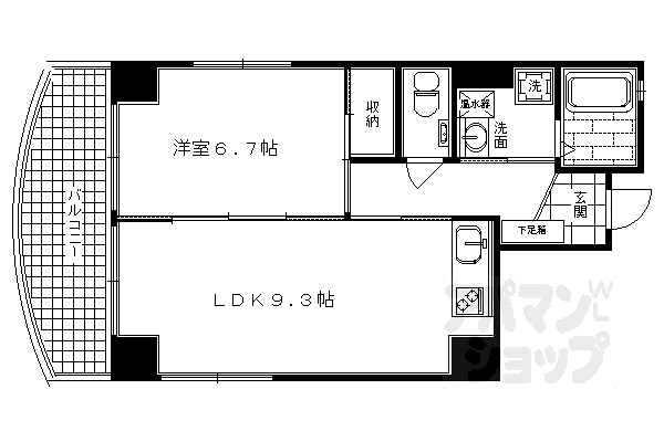 京都府京都市下京区中野之町 四条駅 1LDK マンション 賃貸物件詳細