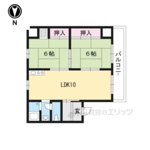 京都府京都市西京区川島有栖川町 桂駅 2LDK マンション 賃貸物件詳細