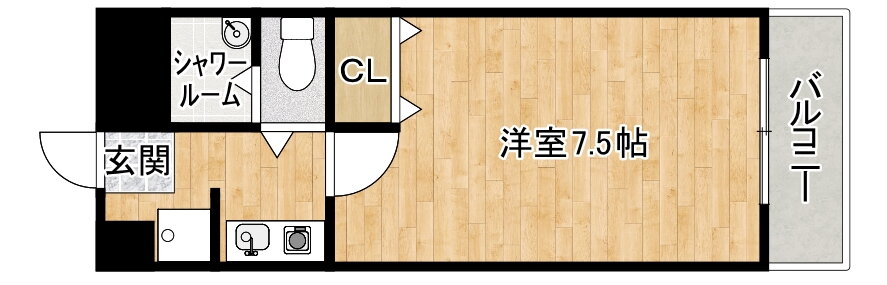 兵庫県神戸市灘区篠原中町３ 六甲駅 1K マンション 賃貸物件詳細