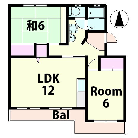 辻ハイツ２ 4階 2LDK 賃貸物件詳細