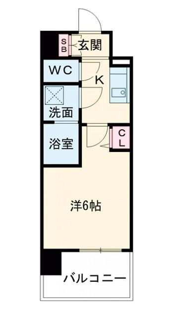 大阪府大阪市福島区吉野４ 野田駅 1K マンション 賃貸物件詳細