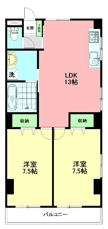 神奈川県小田原市城山１ 小田原駅 2LDK マンション 賃貸物件詳細