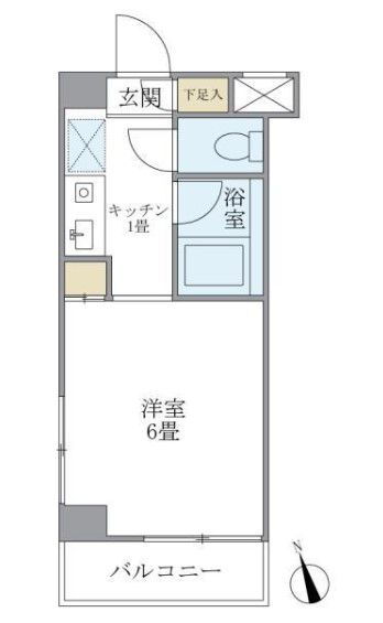 東京都港区高輪３ 高輪台駅 1K マンション 賃貸物件詳細