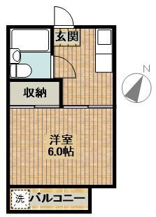 神奈川県川崎市中原区下小田中１ 武蔵中原駅 1K アパート 賃貸物件詳細