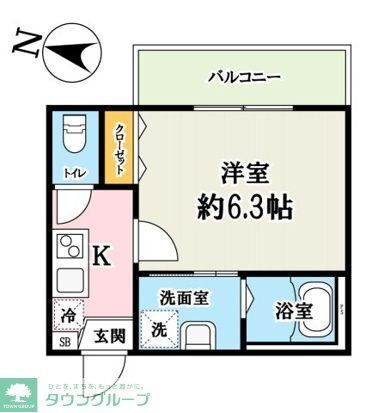 埼玉県三郷市谷口 三郷中央駅 1K アパート 賃貸物件詳細