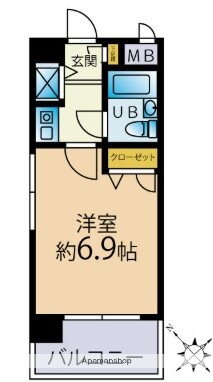 福岡県福岡市博多区博多駅南３ 博多駅 ワンルーム マンション 賃貸物件詳細