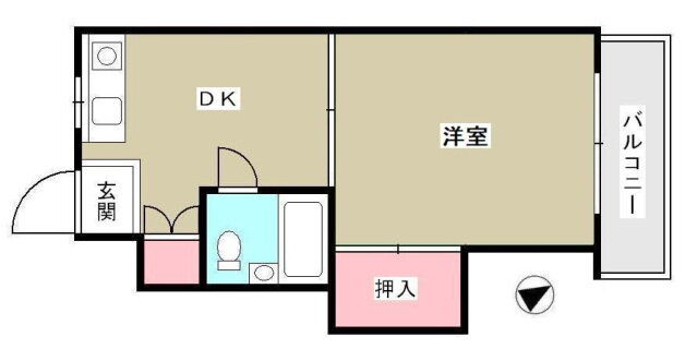 広島県広島市西区己斐本町２ 広電西広島（己斐）駅 1K マンション 賃貸物件詳細