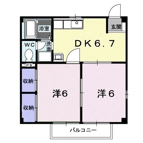 埼玉県さいたま市緑区松木１ 東浦和駅 2DK アパート 賃貸物件詳細