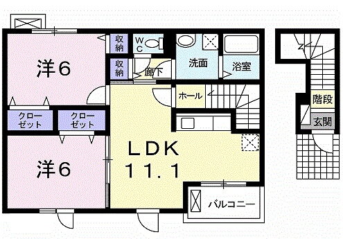 滋賀県長浜市高月町柏原 高月駅 2LDK アパート 賃貸物件詳細