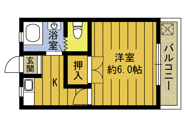 大分県大分市大字津守 滝尾駅 1K マンション 賃貸物件詳細