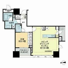 東京都千代田区内神田１ 大手町駅 1LDK マンション 賃貸物件詳細