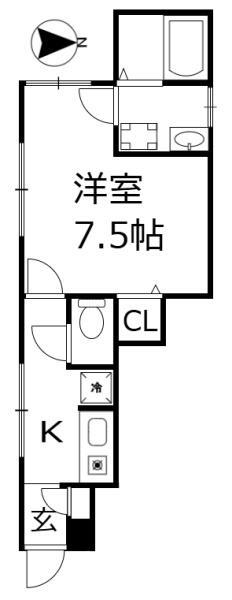 東京都大田区大森北３ 大森駅 1K アパート 賃貸物件詳細