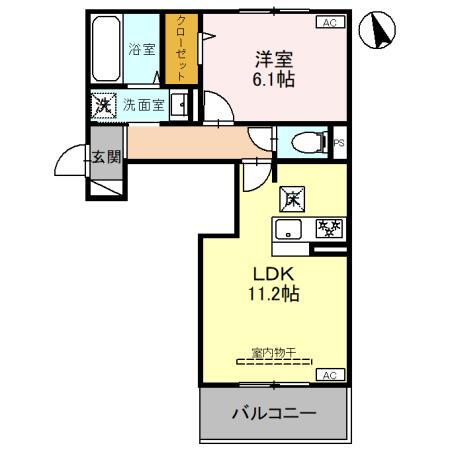 群馬県太田市東矢島町 太田駅 1LDK アパート 賃貸物件詳細