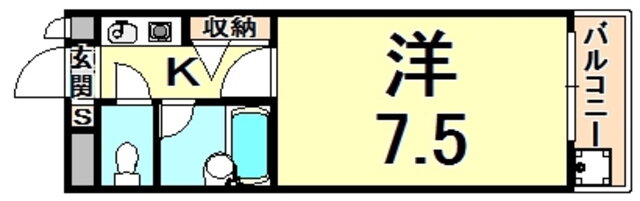 兵庫県尼崎市塚口町３ 塚口駅 1K マンション 賃貸物件詳細