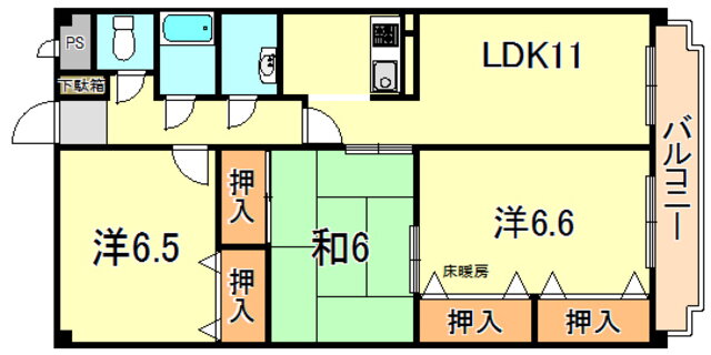 兵庫県神戸市西区小山２ 明石駅 3LDK マンション 賃貸物件詳細