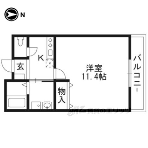 京都府京都市左京区北門前町 三条駅 1K マンション 賃貸物件詳細