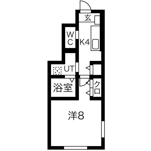 岩手県盛岡市西青山２ 青山駅 1K アパート 賃貸物件詳細